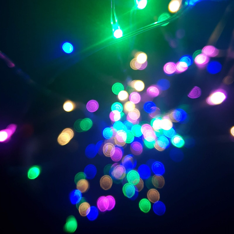 Lampki led drucik 480 led multikolor