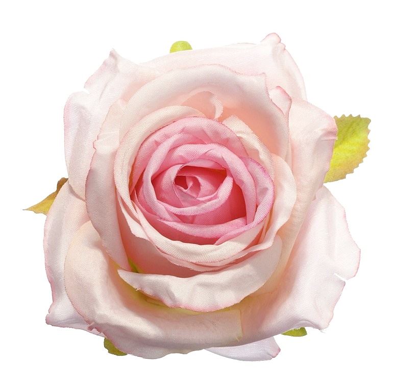 Róża głowa 10cm ly003  20l (pink lt pink)