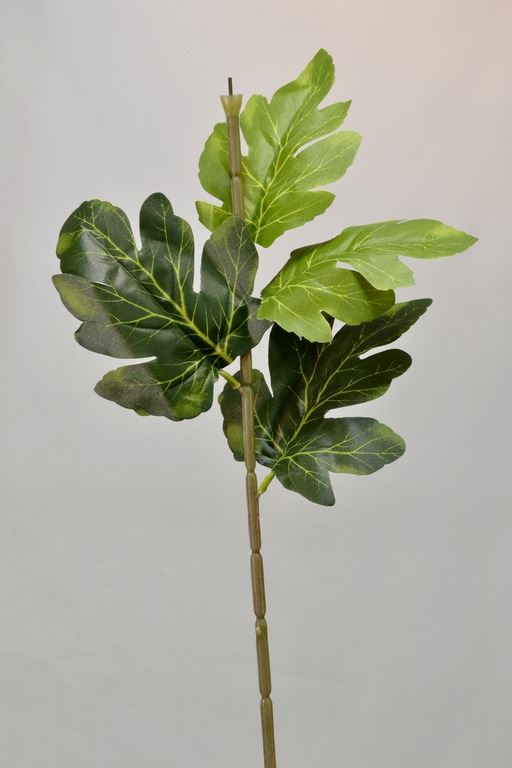 ŁODYGA DO CHRYZANTEMY 68CM 4 LIŚCIE GREEN