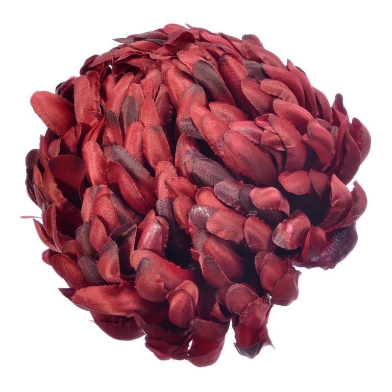 Chryzantema głowa 15cm ART037 burgundy