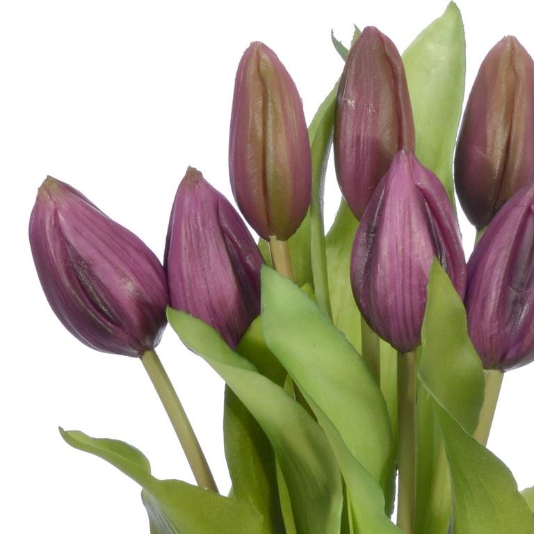 PĘCZEK TULIPANÓW W PĄKU 32CM PURPLE