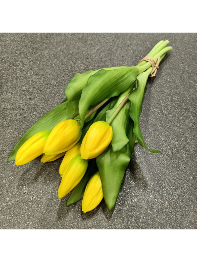 PĘCZEK TULIPANÓW W PĄKU 32CM YELLOW