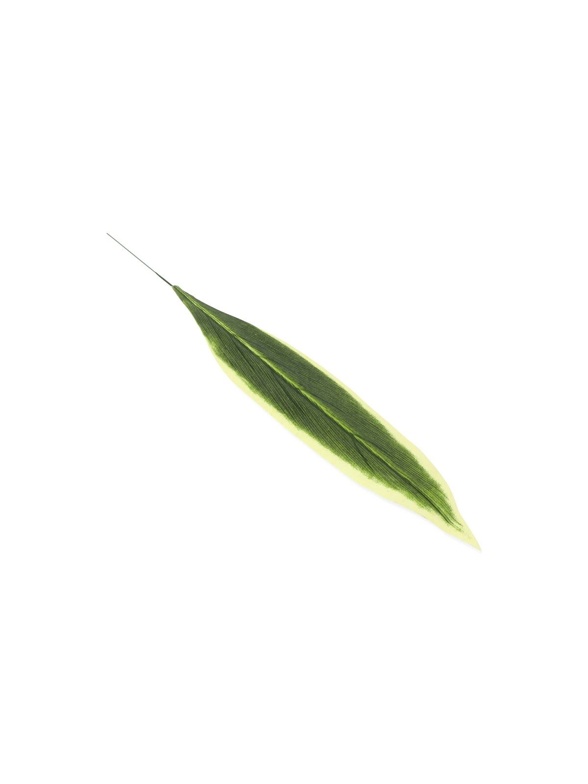 LIŚĆ PODŁUŻNY 64CM / CF1-47 GREEN YELLOW