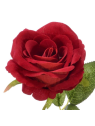 RÓŻA POJEDYŃCZA WELUR 50CM RED