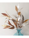 WILLOW EUCALIPTUS BRANCH 76CM CHAMPAGNE