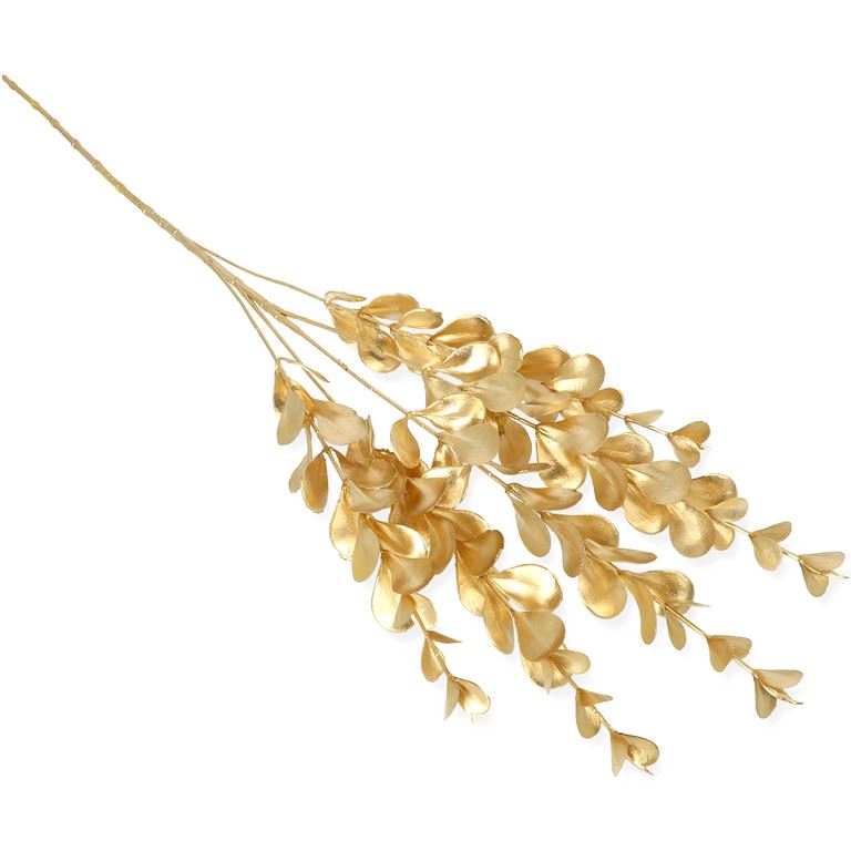 GAŁĄZKA LISTKI 76CM / A496 GOLD