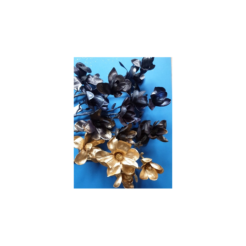 MAGNOLIA GAŁĄZKA 80CM XKLM001 BLACK SILVER