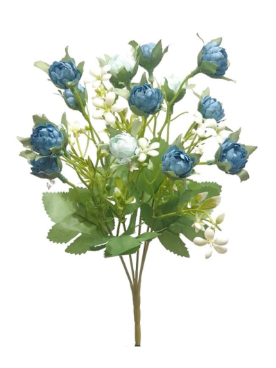 PEŁNIK MINI - KAMELKA BUKIET 32CM BLUE LT BLUE