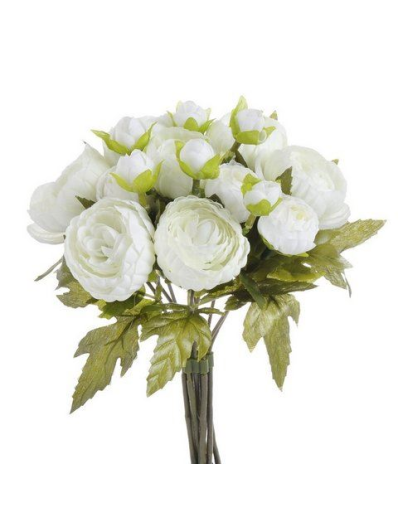 Bukiet kamelek x10 21cm white