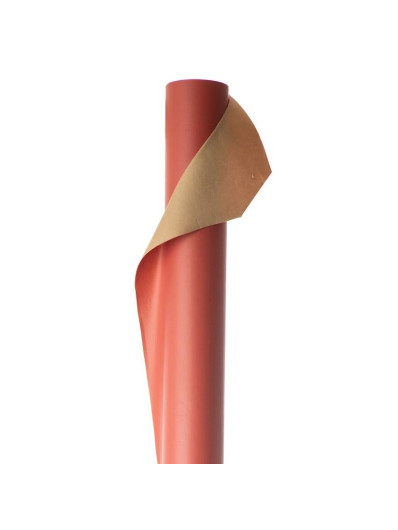 PAPIER PAKOWY MOCNY ROLLO KRAFT (MT.25x1) CORAL