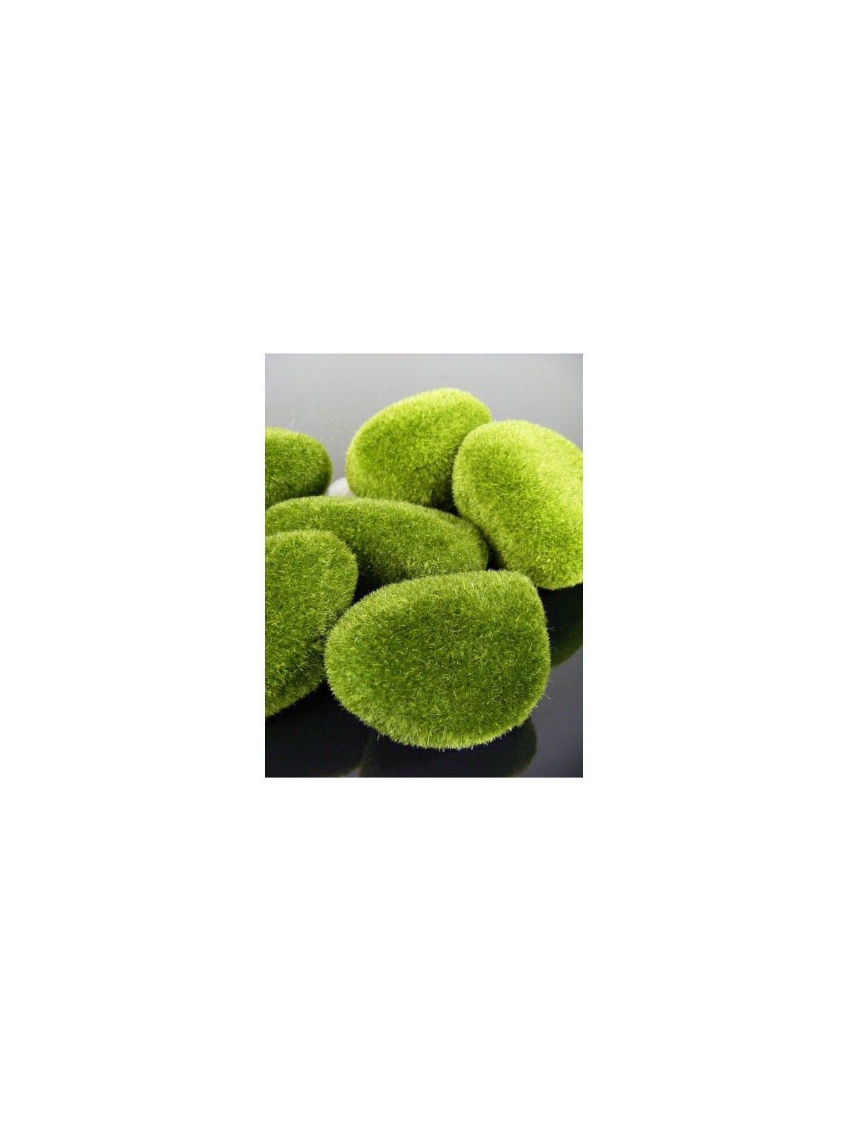 KAMIENIE DEKORACYJNE MECH DUŻE  HD4956  GREEN