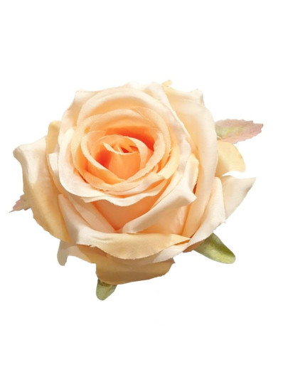 RÓŻA GŁOWA 10CM LY003 21L TEA ORANGE
