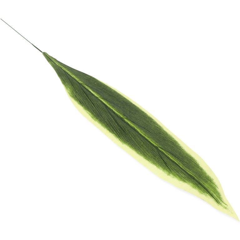 LIŚĆ PODŁUŻNY 64CM / CF1-47 GREEN YELLOW