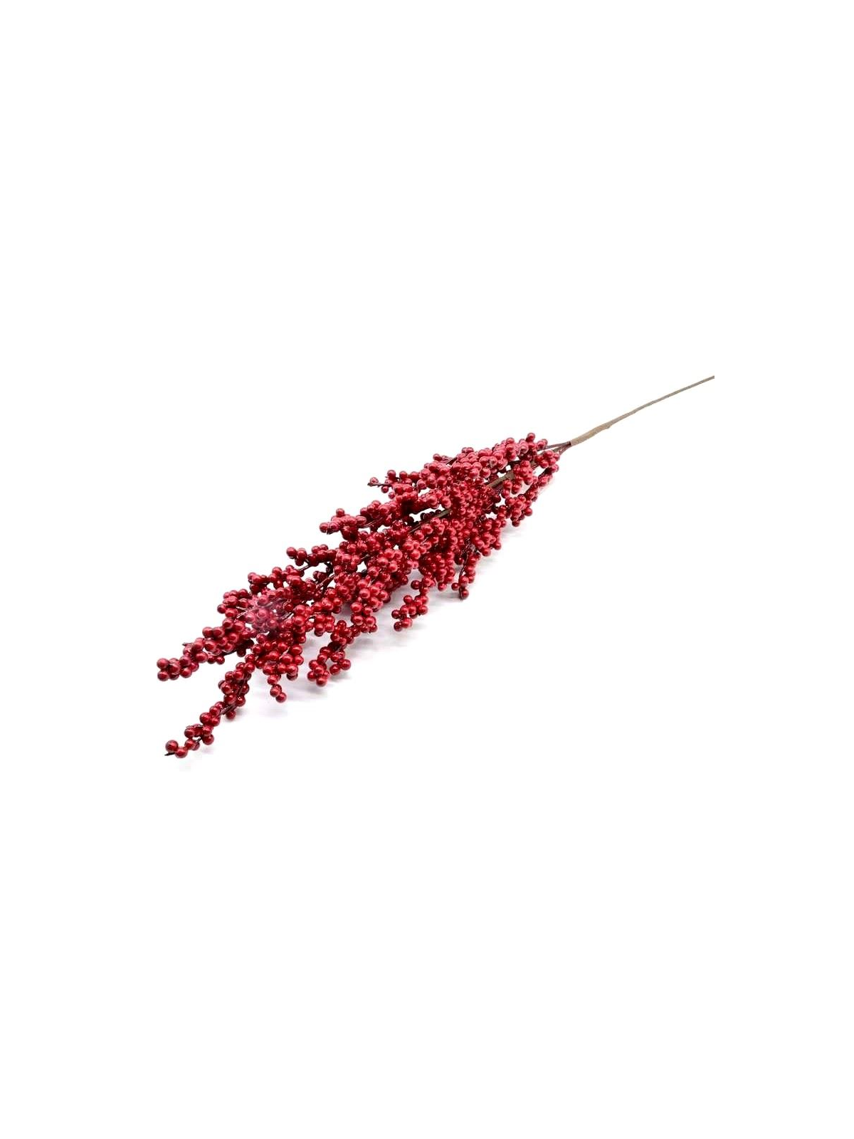 GAŁĄZKA Z MINI OWOCAMI 75CM RED