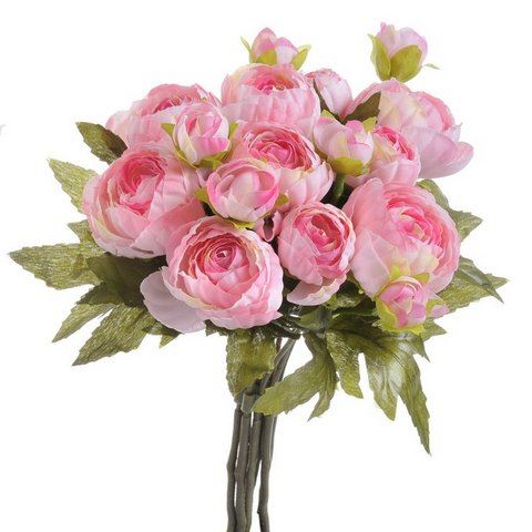 Bukiet kamelek x10 21cm pink