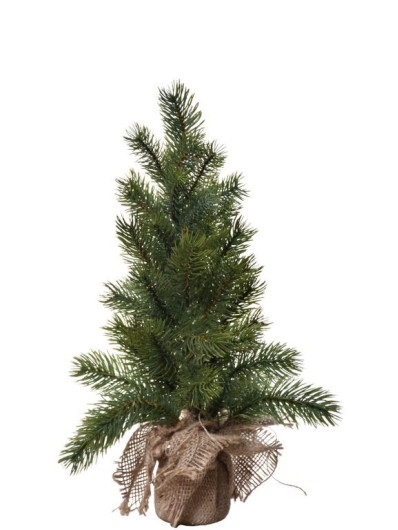 CHOINKA W JUCIE NATURAL 40CM CH083 GREEN