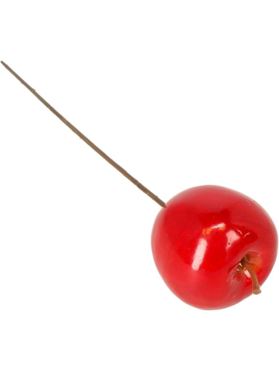 JABŁKO PIK 30CM ŚR. 6CM RED / 1126