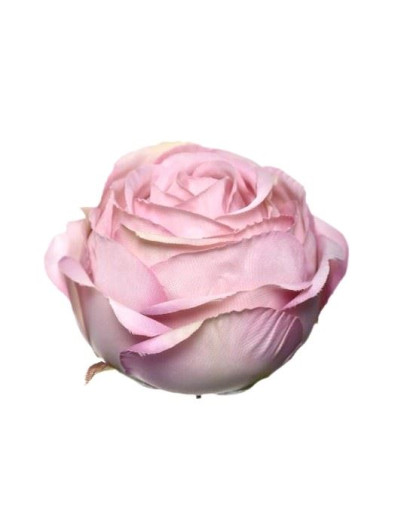 RÓŻA POPPY GŁOWA 9CM SUN564 MAUVE LT PINK