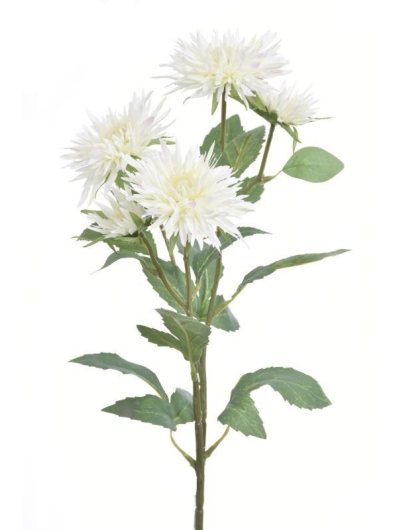 GAŁĄZKA ASTER 70CM SUN662 WHITE