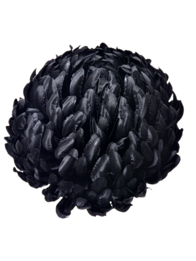 Chryzantema głowa 15cm ART037 black