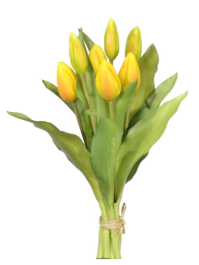 PĘCZEK TULIPANÓW W PĄKU 32CM NEW YELLOW GREEN