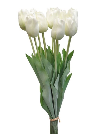 TULIPAN POJEDYNCZY 48CM ART258 WHITE
