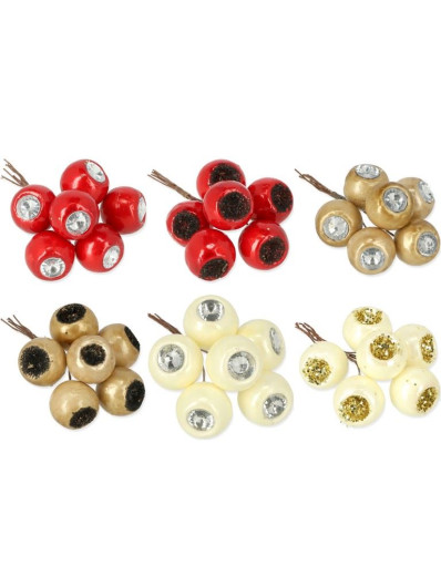 PIK OWOCE KULKI 12CM / 202123 MIX 6 KOLORÓW