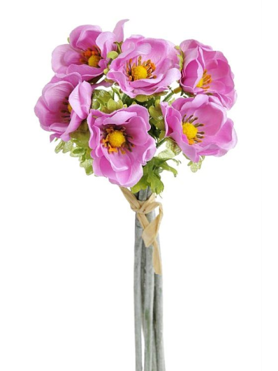 Anemon 6szt/pecz. -sztucz.kwiat