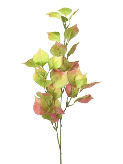 LIŚCIE NA GAŁĄZCE 79CM GREEN PINK