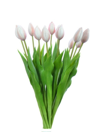 TULIPAN POJEDYNCZY GUMOWANY 42CM LT PINK