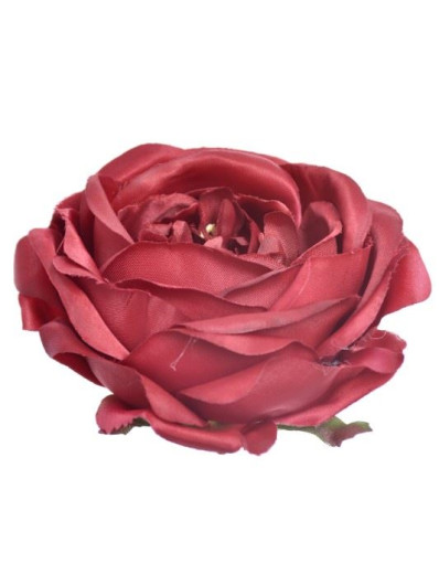 RÓŻA ANGIELSKA GŁOWA 10CM SUN462 RED