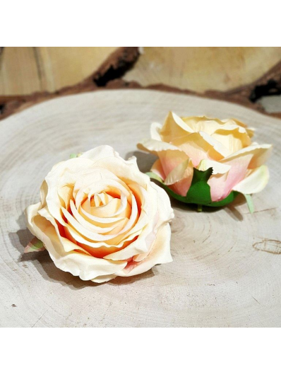 Róża głowa 10cm ly003 31L peach