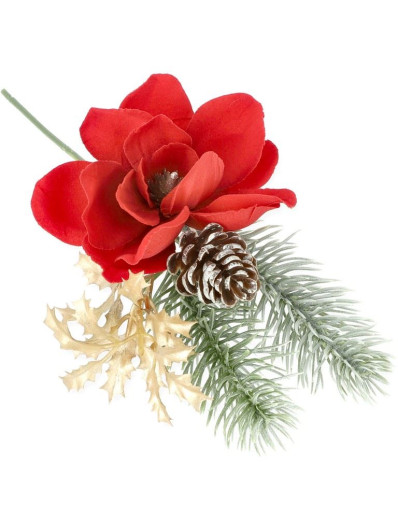 MAGNOLIA VELVETOWA PIK 21CM / 1163PT RED