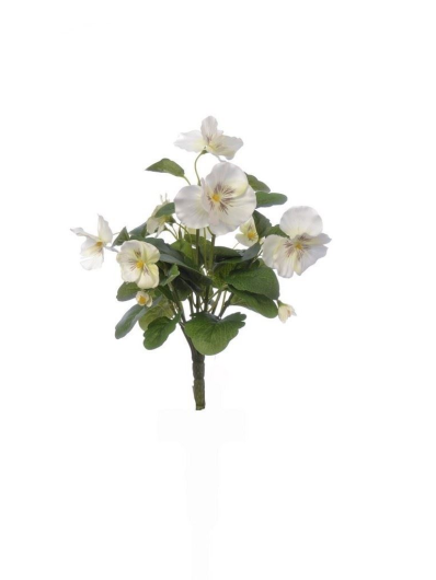 BRATEK PANSY BUSH 30 CM SUN418 WHITE