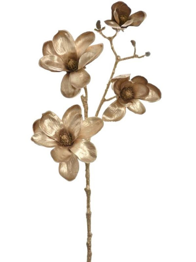 MAGNOLIA GAŁĄZKA 80CM XKLM001 GOLD