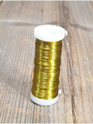 DRUCIK DEKORACYJNY 30M GOLD YELLOW