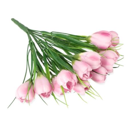 BUKIET KROKUS X12 28CM (MIX15) MAUVE PINK
