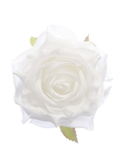 RÓŻA GŁOWA 10CM LY003 26L WHITE