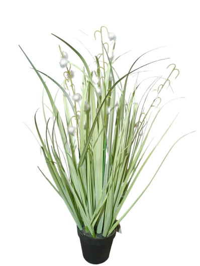 TRAWA W DONICZCE Z KULKAMI 70cm