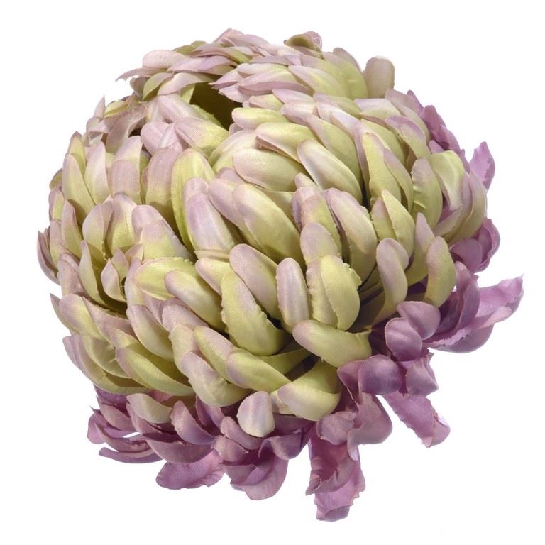 Chryzantema głowa 15cm ART037 powder violet