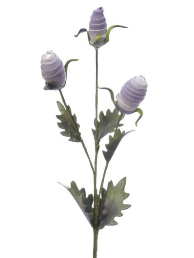 GAŁAZKA OZDOBNA Z PIANKI 85CM - KOKON LT VIOLET