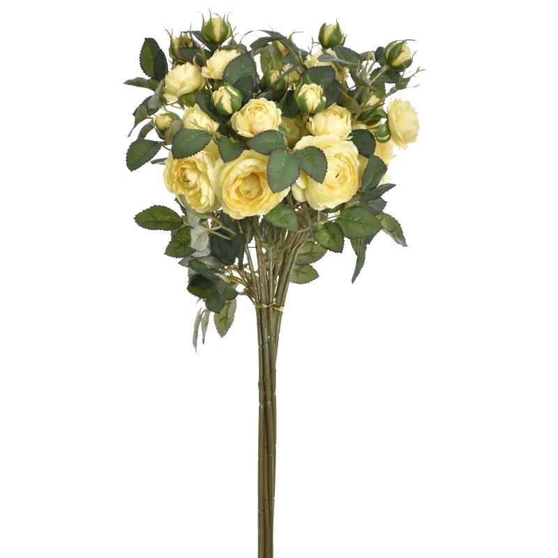 RÓŻA MINI NA GAŁĄZCE 50CM SUN760 LT YELLOW