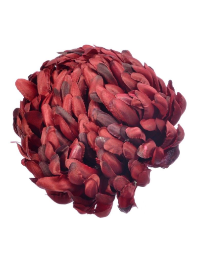 Chryzantema głowa 15cm ART037 burgundy