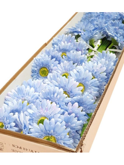GERBERA POJEDYNCZA 47CM SUN529 LT. BLUE