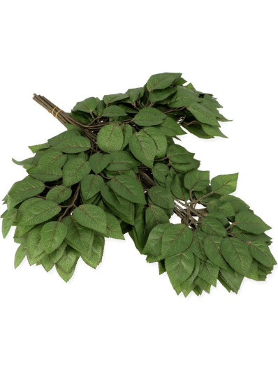 LIŚĆ RÓŻY GAŁĄZKA 57CM /S830 GREEN