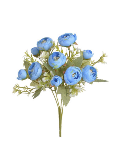 Bukiecik jaskier pełnik 30cm blue