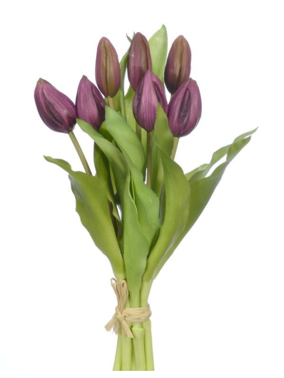 PĘCZEK TULIPANÓW W PĄKU 32CM PURPLE