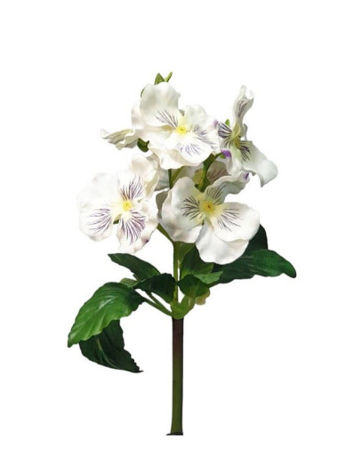 BRATEK PIK Z LISTKAMI 23CM WHITE