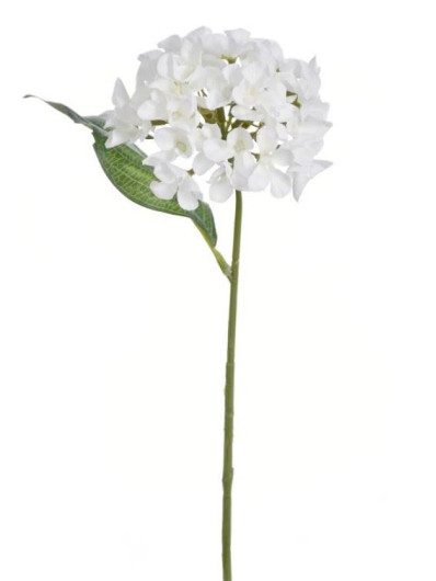 HORTENSJA NA PIKU 34CM KLM1176 WHITE