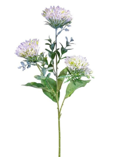 OSET DODATEK 3 KWIATY 66CM VIOLET GREEN